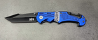 Нож Skif Plus Satellite Blue (KL72-BL), синий, нержавеющая сталь, складной нож для военных - изображение 2