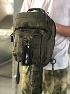 Тактический Рюкзак однолямочный MIL-TEC® One Strap Assault 10л Olive - изображение 1