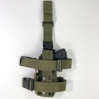 Koбура на стегно для ПМ і пістолетного магазину олива (LE2442) - зображення 4