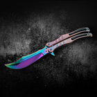 Нож Бабочка Разноцветный Градиент (хамелеон) из игры CS:GO - изображение 6