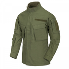 Китель (Поликоттон Рипстоп) CPU - Polycotton Ripstop Helion-Tex Olive Green XXXL/Regular Тактический мужской - изображение 1