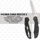 Ніж Spyderco Byrd Cara Cara 2 Steel Handle (1013-87.11.10) - зображення 2