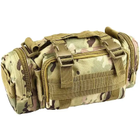 Тактический рюкзак 4 в1 36-56 л военный рюкзак с подсумками крепление MOLLE мультикам - изображение 3