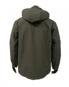 Куртка тактична Soft shell олива з мікрофлісом р. L - зображення 4