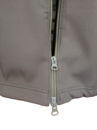 Куртка тактическая Soft shell олива с микрофлисом р. L - изображение 7