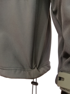 Куртка тактическая Soft shell олива с микрофлисом р. S - изображение 8