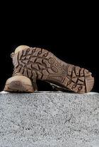 Тактические ботинки Light Tactic 40 размер 26,5см мужские кожа и Кордура 1000D демисезонные с усиленным носком и стельками Койот - изображение 3