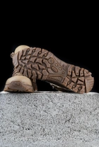 Тактичні черевики чоловічі Light Tactic 44 розмір 29 см шкіра і Кордура 1000D демісезонні з посиленими носоком і устілками Койот - зображення 3
