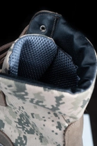 Берцы тактические мужские Light Boots 43 (28.5 см) Весна/Лето Кожа с Кордурой ботинки легкие (Пиксель) - изображение 6