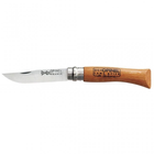 Нож Opinel №7 Carbone VRN, без упаковки (113070) - изображение 1