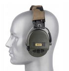 Професійні Активні Тактичні Навушники Sordin Supreme PRO X Камуфляж Гелеві Вставки 75302-X-G-S - зображення 3