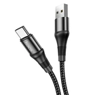 Кабель Hoco X50 USB to Type-C Excellent charging data cable for 1M / 3A Black