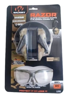 Комплект Активные тактические наушники для стрельбы Walker's Razor Slim Electronic Muffs (Multicam Camo) + крепеж на шлем +очки - изображение 2