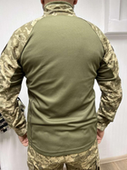Тактическая кофта рубашка убакс ubacs мужская армейская боевая военная для ВСУ размер L 48-50 цвет пиксель - изображение 3