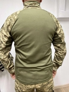 Тактическая кофта рубашка убакс ubacs мужская армейская боевая военная для ВСУ размер XL 52-54 цвет пиксель - изображение 3