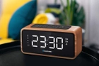 Радіоприймач Blaupunkt Bluetooth Radio Alarm Clock light wood (CR65BT) - зображення 3
