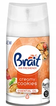Освіжувач повітря Brait Creamy Cookies автоматичний змінний балон 250 мл