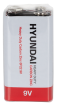 Батарейка Hyundai 6F22 Shrink 1 Heavy Duty (6793742)