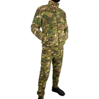 Тактический флисовый костюм размер 48/50 мультикам - изображение 1