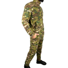 Тактичний флісовий костюм розмір 52/54 мультикам - зображення 10