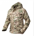 Тактичний військовий костюм Ріп-Стоп HAN WILD G3 Multicam Куртка флісова Rip-Stop, Убакс та Штани із захистом колін L Мультикам HWMRF0026800-1 - зображення 3