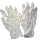 Перчатки смотровые латексные нестерильные припудренные Igar SEMPERCARE M белый - изображение 2