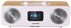 Радіоприймач Blaupunkt radio Internet Digital White, Wood (IR50DAB)