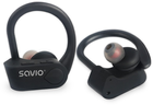Навушники Savio TWS-03 Чорні - зображення 3