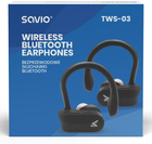 Słuchawki Savio TWS-03 Czarne - obraz 4