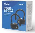 Навушники Savio TWS-03 Чорні - зображення 5