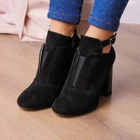 Ботильоны женские Fashion Catu 2645 40 размер 25,5 см Черный 3990142