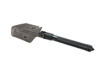 Многофункциональная тактическая саперная лопата Kraft&Dele KD10657 качественный металл - изображение 6