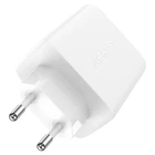 Мережевий зарядний пристрій зі швидкою зарядкою ACEFAST A41 65W PD/QC 3.0 GaN (2Type-C+USB) White