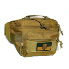 Тактическая сумка нагрудная через плечо 0716 Coyote - изображение 3