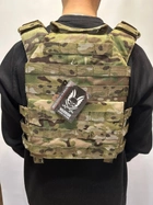 Плитоноска WAS Warrior RPC DFP M4 Recon Plate Carrier Combo with Detachable Triple 5.56 M4 Covered Mag Panel (W-EO-RPC-DFP-M4) - изображение 3
