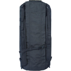 Армійська сумка-баул 110 л з водонепроникною кордурою чорного кольору Bagland - зображення 5