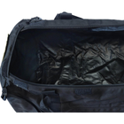 Армейская сумка-баул 110 л из водонепроницаемой кордуры черного цвета Bagland (0064890) - изображение 6