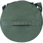 Тактическая сумка-баул-рюкзак 110 л цвета хаки водонепроницаемая ткань Bagland для военных - изображение 3