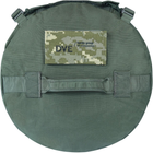 Тактическая сумка-баул-рюкзак 110 л цвета хаки водонепроницаемая ткань Bagland для военных - изображение 4