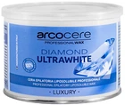 Воск в банке для депиляции Arcocere Diamond Ultrawhite 400 мл (8024908052369)