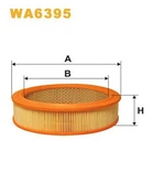 Фільтр повітря Fiat, FSD Nysa, FSO Fiat 125P, Polonez, Lada 2101, 2102, 2103, 2104, Wix Filters (WA6395) WIX Filters (WA6395)