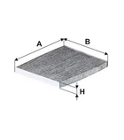 Фильтр салона HYUNDAI IX35, TUCSON 10- угольный (выр-во WIX-FILTERS) WIX Filters (WP2065)