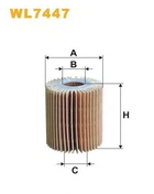 Фільтр масла WIX FILTERS 685 = WL7447 WIX Filters (WL7447)