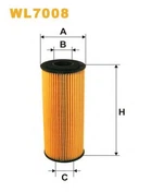 Фильтр масляный Audi A3, A4, A6, Ford Galaxy, Seat Alhambra, Cordoba, Ibiza III, Leon, T Wix Filters (WL7008) WIX Filters (WL7008)