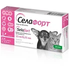 Селафорт KRKA спот-он, 15 мг/0,25 мл, для кошек и собак до 2,5 кг