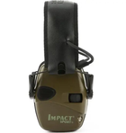 Наушники активные стрелковые шумоподавляющие защитные Impact Sport, хаки - изображение 4