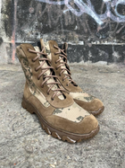 Берці тактичні чоловічі Light Boots 44 (29 см) Весна/Літо шкіра та кордура черевики легкі (Койот-Піксель) - зображення 5