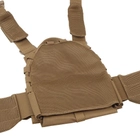 Плитоноска бронежилет с подсумками и быстросъемной сумкой напашник тактический жилет Койот WOS-0009C - изображение 11