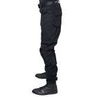 Тактические штаны Lesko B603 Black 34р. мужские милитари с карманами - изображение 4