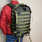 Зеленый тактический рюкзак 30 л Voin крепкий туристический многофункциональный мужской - изображение 3